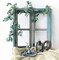 3 Pack (16.8ft) Artificial Willow Leaves Vines Twigs- Fake Silk Hanging Willow Plant Greenery Garland String for Indoor Wedding Party Crowns Wreath Decor, Outdoor Wall Garden Decoration